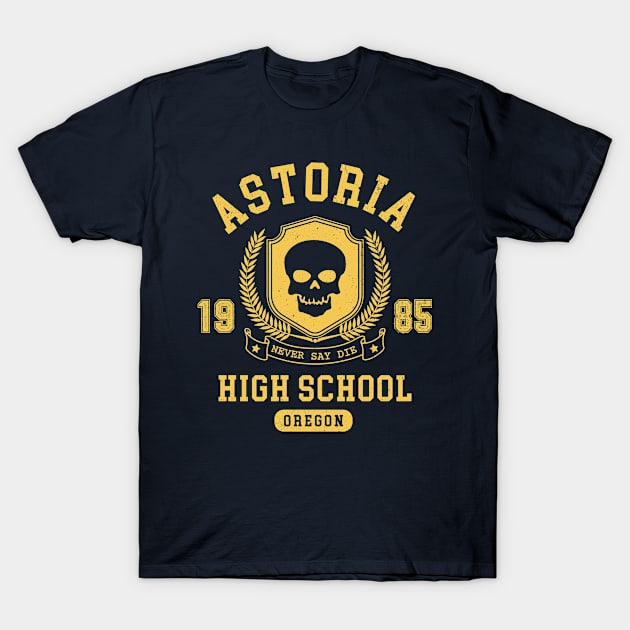 Astoria High School T-Shirt by Three Meat Curry